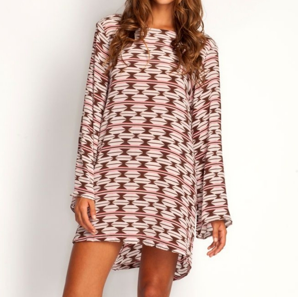 Rare acacia tortolla native silk dress swimwear XS - Picture 2 of 8